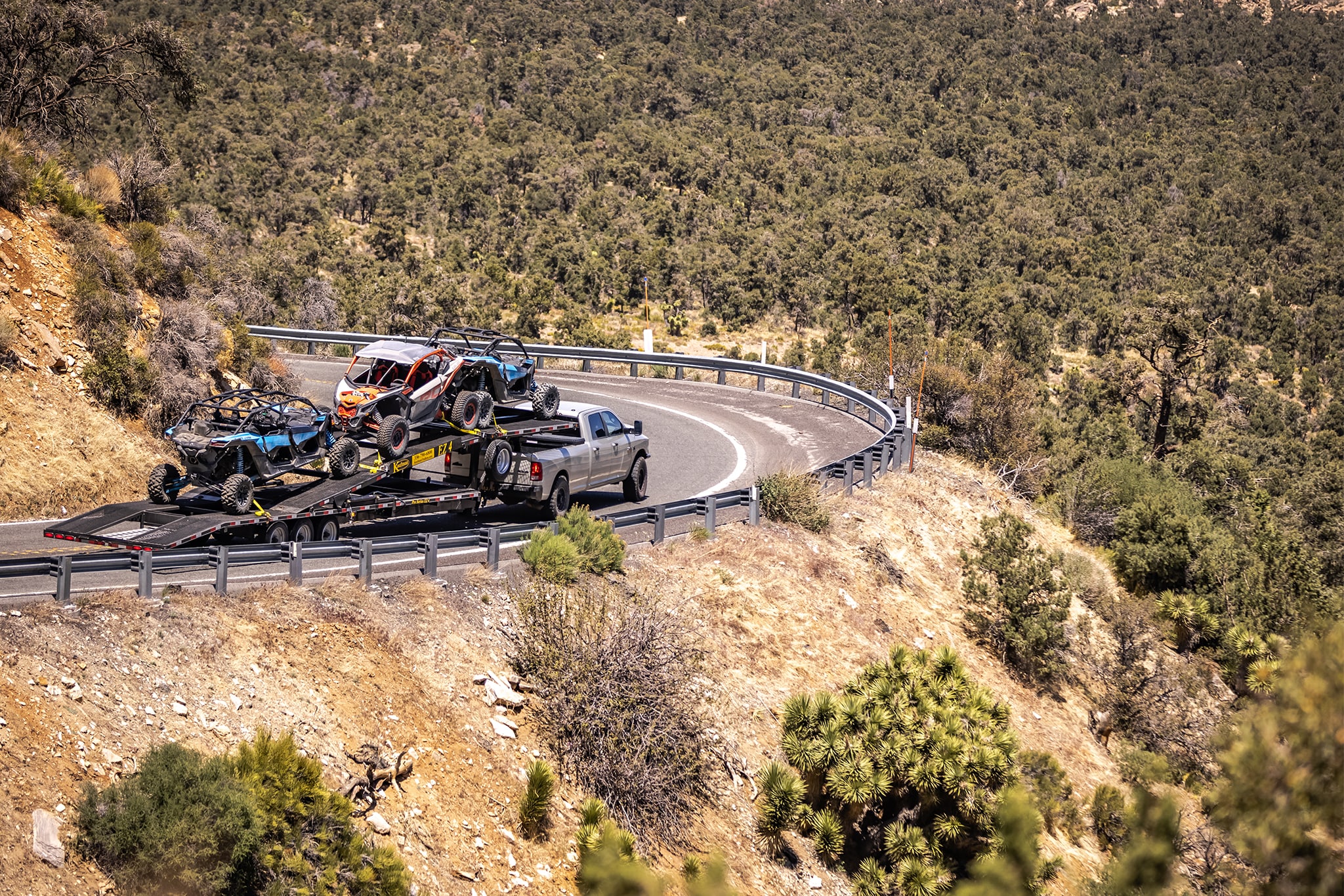 Trailered the Can-Am's