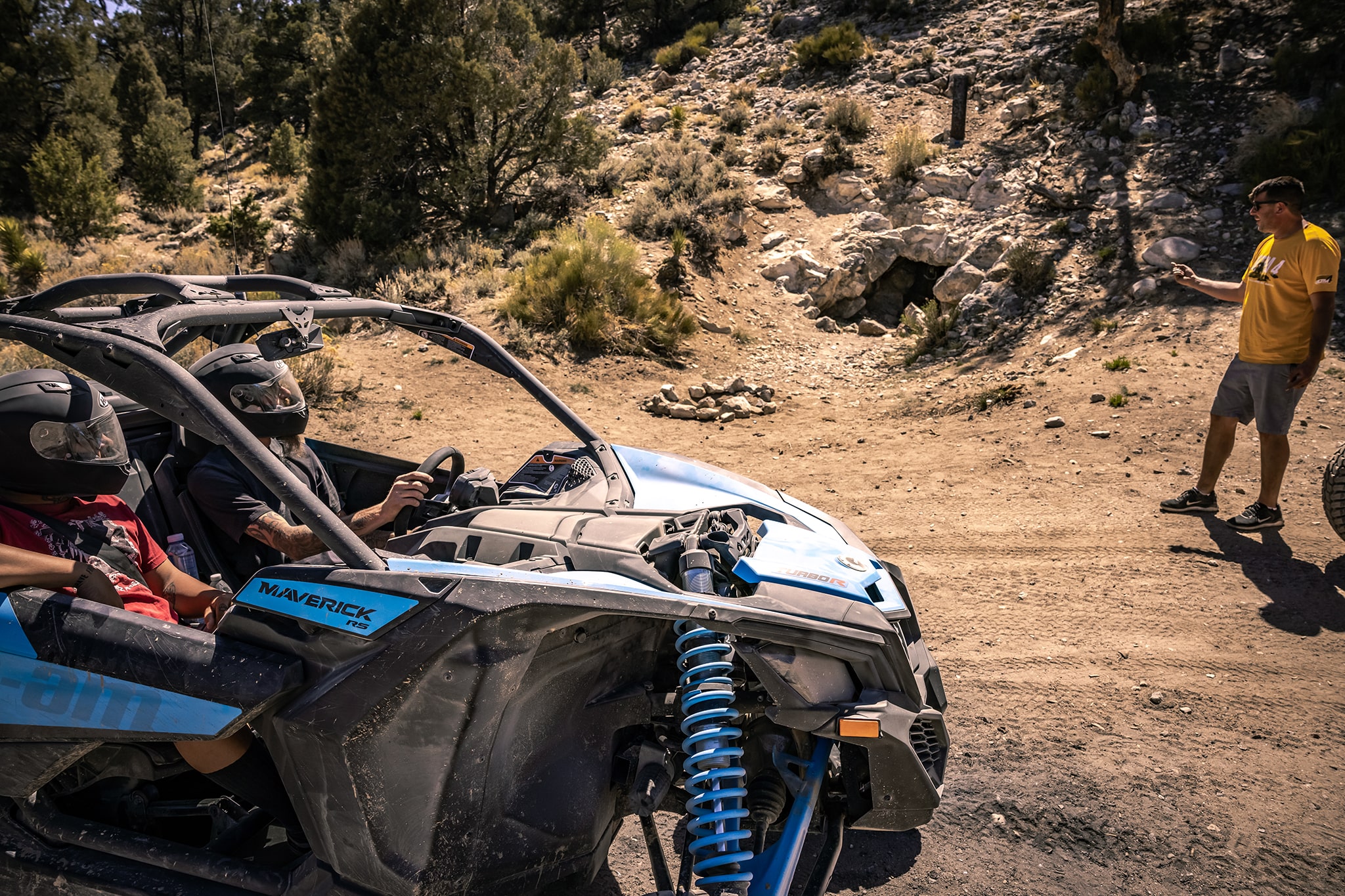 Guiding over obstacles